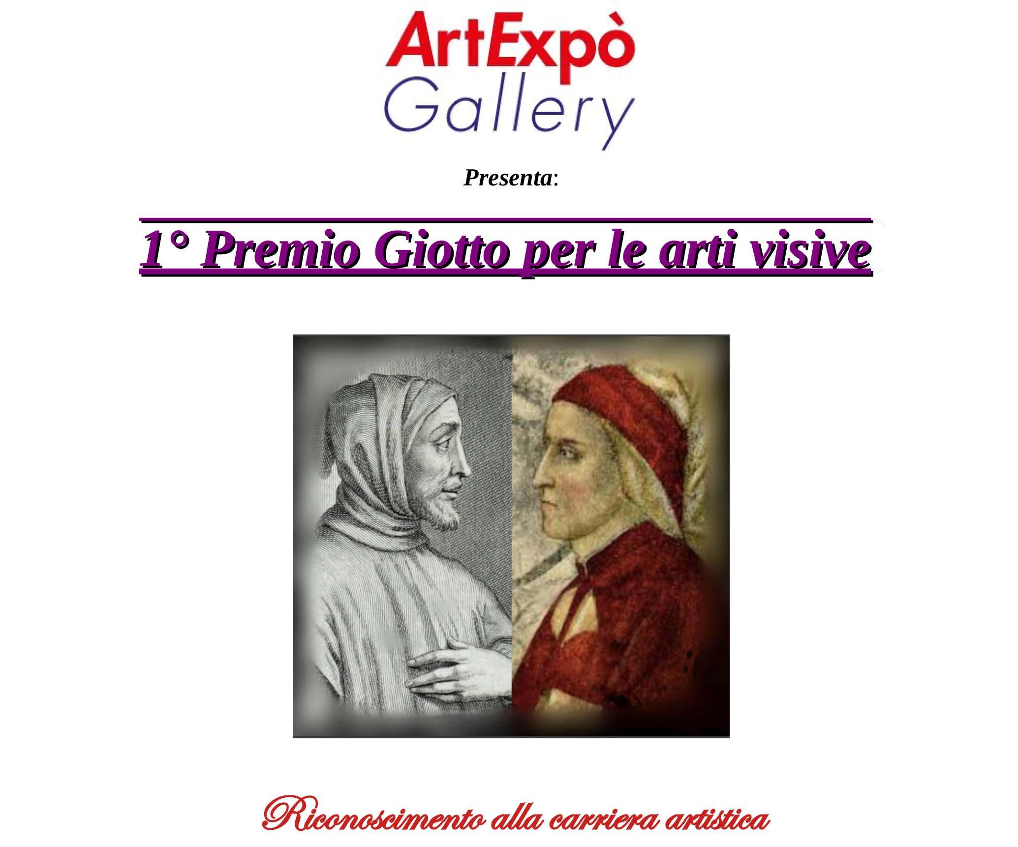 Primo Premio “Giotto” per le Arti Visive